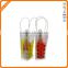 Colorful PVC chilled wine ice bag