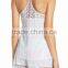 Wholesale Sexy Summer Women Lace Trim Cotton Short Pajama Set