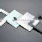 Beveled tempered wall switch glass plate
