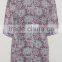 Hand Block Printed Women Sexy Kaftan Designer Girls Wear Top Handmade Kurtis Beach Wear Poncho Kimono