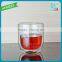 newest Heat-resistant double wall glass cup tea cup creative cup glass transparent circular no cover