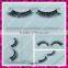 Make up wholesale strip black synthetic hair false eyelashes for women