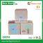 Cute animal wooden blocks wooden cube block toy
