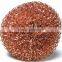 Kitchen copper mesh scourer
