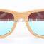 JM599 Quality Handmade Beech Wooden Sunglasses Vintage