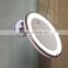 led wall mounted swivel makeup mirror,chrome lighted suction cup make up mirror,10x magnifying bathroom mirror                        
                                                Quality Choice