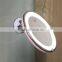 makeup mirror led wall mounted swivel chrome lighted make up mirror,10x magnifying bathroom mirror