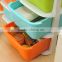 Homeware daily use plastic storage boxes drawers