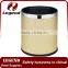 2015 new design Copper color coating smart dustbin