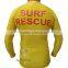 Long sleeve rash guard with Printing
