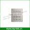 Dustproof industrial flat keys numeric metal keypad