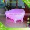 Outdoor led furniture set / plastic bar furiture set