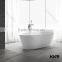 classic artificial stone freestanding bathtub with seat