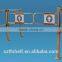 In and out supermarket rack stainless steel rack