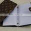 Promotion elegant pocket genuine/pu leather card holder with matal enclosure, top-quality customer design card holder