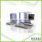 Light Purple Wooden Eyewear Display Rack, Acrylic Eyeglasses Display