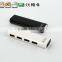 Harmonica Shaped USB 2.0 4 Port USB Hub, Multi USB 2.0 Hub