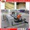 High efficiency veneer peeling and clipping machine