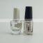 empty custom nail polish bottle with brush and cap,empty nail polish bottle,custome nail polish