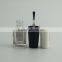 empty custom nail polish bottle with brush and cap,empty nail polish bottle,custome nail polish