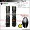 Military quality directly led Flashlights 420LM 200meter ditance with 1*18650 battery 5 modes led Flashlights