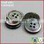 Custom 4 holes blanks buffalo bone horn button for shirts