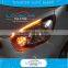 6W/30W dynamic DRL 30CM 60CM 90CM signal lamp LED DRL Sequential DRL running soft strip lamp