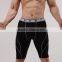 The low solid color fashion knee pants, compression mens shorts