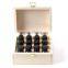 Wooden essential oil box essential oil bottle storage boxes wooden essential oil gift box
