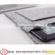 Alibaba wholesale Light Grey felt laptop sleeve,laptop bag with button closure