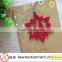 HOT!HOT!HOT!Laser cut snowflake Felt christmas tree decoration for promotion