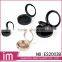 Luxury shiny round cosmetic empty eyeshadow case