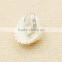 lovely small size transparent plastic resin button for shirt