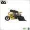 2016 New item Red/Yellow Remote Control 2 wheel Motorcycle , Remote control music motrocycle for children