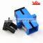 Factory supply simplex blue singlemode SC Optical fiber adaptor