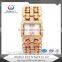 Copper Case Slim Stone Quartz Watch