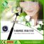 Colorful wireless remote control selfie stick monopod with zoom