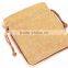 SGS Cute Mini Canvas Wallet Jewelry Storage Bag Khaki Color Linen