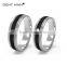 fashion jewelry solid carbon fiber couple ring his and hers 925 silver wedding bands gold ring design for couples