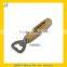 Custom wooden bottle opener