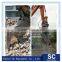concrete crusher excavator /hydraulic pulverizer/hydraulic shear for CA T 320