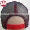 5 panel mesh cap embroidery custom black mesh Trucker caps
