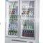 Sanye upright retail pepsi beverage cooler with LED lights