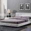 4 Colour Remote Latest Double Bedroom Furniture Design LED Head King Size PU Leather Bed Frame