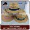 Fashion Cheap Wholesale British Style Straw Fedora Brim Hat