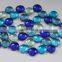 popular flat glass marbles,glass gems for decoration