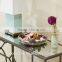 Metal Unique Entry-way Hallway Accent Table