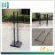 Metal ajustable display stand/rack foy tiles for showroom HSX-129