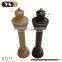 rubber wood paint coating salt and pepper mills