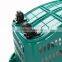 Convenience Double Handle Plastic Shopping Basket With Wheels